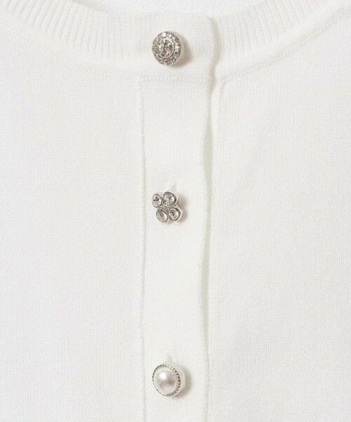 ANAYI / アナイ カーディガン・ボレロ | アソートビジュー釦七分袖 カーディガン | 詳細6
