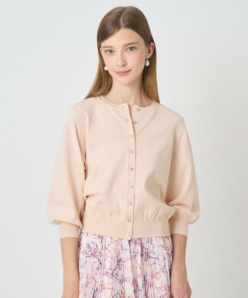 ANAYI / アナイ カーディガン・ボレロ | アソートビジュー釦七分袖 カーディガン | 詳細17