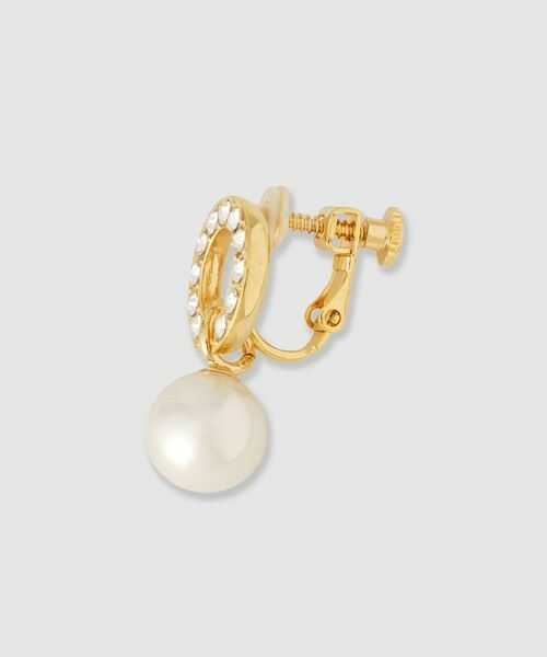 ANAYI / アナイ ピアス・イヤリング | パールビジューサークルイヤリング | 詳細5
