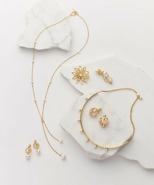 ANAYI / アナイ ピアス・イヤリング | パールビジューサークルイヤリング | 詳細7