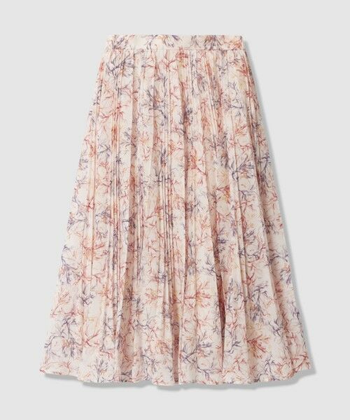 ANAYI / アナイ ロング・マキシ丈スカート | Coral プリントローンプリーツ スカート〈セットアップ対応商品〉 | 詳細11