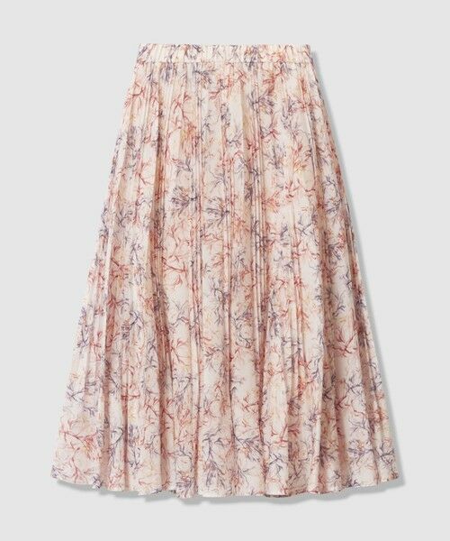 ANAYI / アナイ ロング・マキシ丈スカート | Coral プリントローンプリーツ スカート〈セットアップ対応商品〉 | 詳細12
