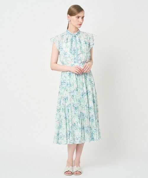 ANAYI / アナイ ロング・マキシ丈スカート | Coral プリントローンプリーツ スカート〈セットアップ対応商品〉 | 詳細25