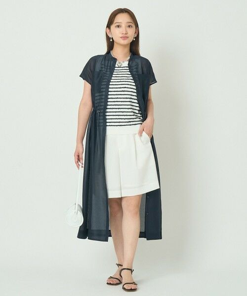 ANAYI / アナイ ショート・ハーフ・半端丈パンツ | ドライスラブハーフパンツ〈セットアップ対応商品〉 | 詳細16