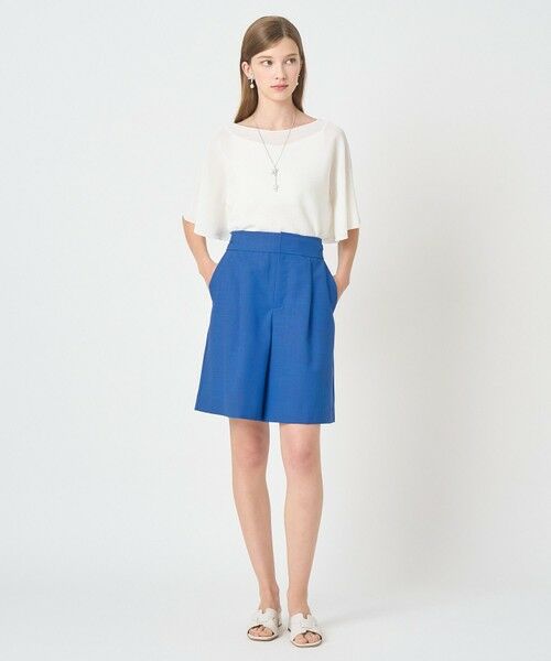ANAYI / アナイ ショート・ハーフ・半端丈パンツ | ドライスラブハーフパンツ〈セットアップ対応商品〉 | 詳細23