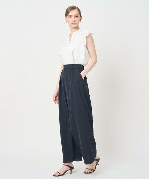 ANAYI / アナイ その他パンツ | トリアセツイルタックイージーパンツ〈セットアップ対応商品〉 | 詳細27