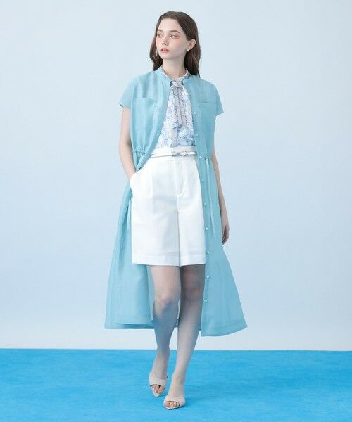ANAYI / アナイ シャツ・ブラウス | Coral プリントローンスカーフタイ ブラウス〈セットアップ対応商品〉 | 詳細18