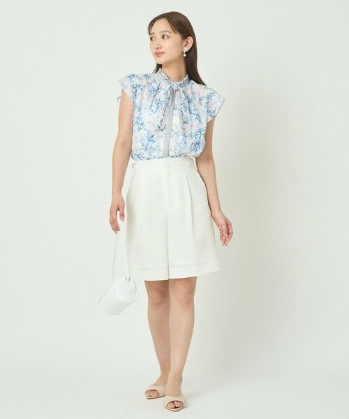 ANAYI / アナイ シャツ・ブラウス | Coral プリントローンスカーフタイ ブラウス〈セットアップ対応商品〉 | 詳細22