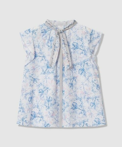 ANAYI / アナイ シャツ・ブラウス | Coral プリントローンスカーフタイ ブラウス〈セットアップ対応商品〉 | 詳細19
