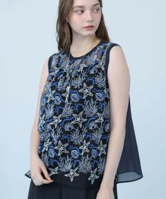 ANAYI / アナイ シャツ・ブラウス | Summer glam刺繍チュニック ブラウス