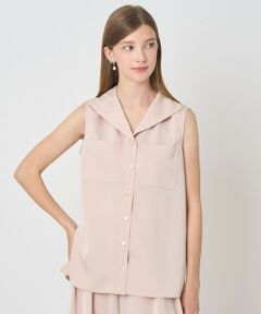 ANAYI / アナイ シャツ・ブラウス | トリアセツイルセーラー ブラウス〈セットアップ対応商品〉
