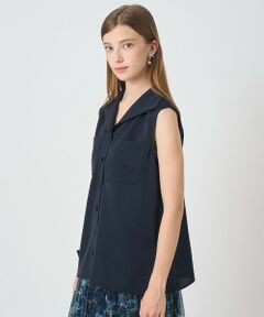 ANAYI / アナイ シャツ・ブラウス | トリアセツイルセーラー ブラウス〈セットアップ対応商品〉