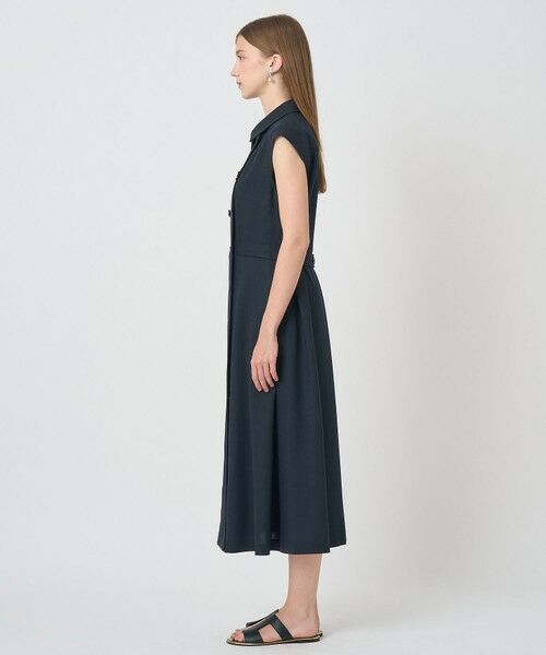 ANAYI / アナイ ミニ丈・ひざ丈ワンピース | ドライスラブステンカラージレ ワンピース〈セットアップ対応商品〉 | 詳細20