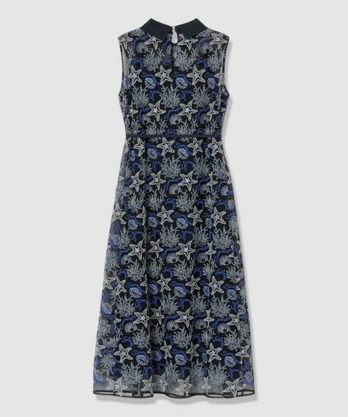 ANAYI / アナイ ミニ丈・ひざ丈ワンピース | Summer glam刺繍衿付きサック ワンピース | 詳細15