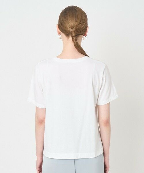 ANAYI / アナイ Tシャツ | コットン天竺カリグラフィーＴシャツ | 詳細3