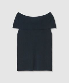 ANAYI / アナイ ニット・セーター | オフショルダーリブ プルオーバー