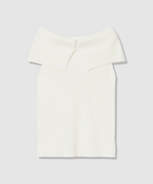 ANAYI / アナイ ニット・セーター | オフショルダーリブ プルオーバー | 詳細1