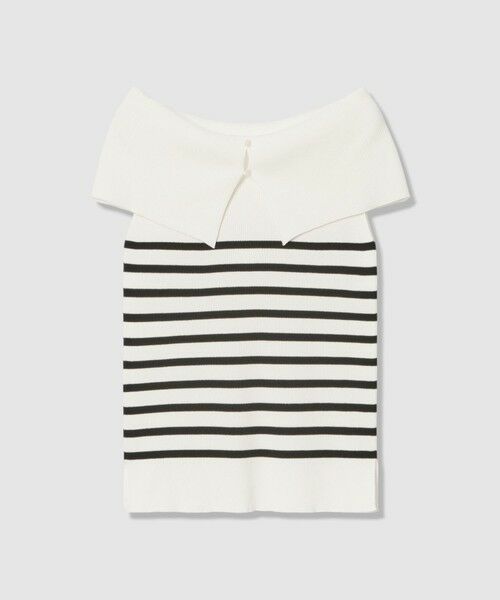 ANAYI / アナイ ニット・セーター | オフショルダーリブ プルオーバー | 詳細4