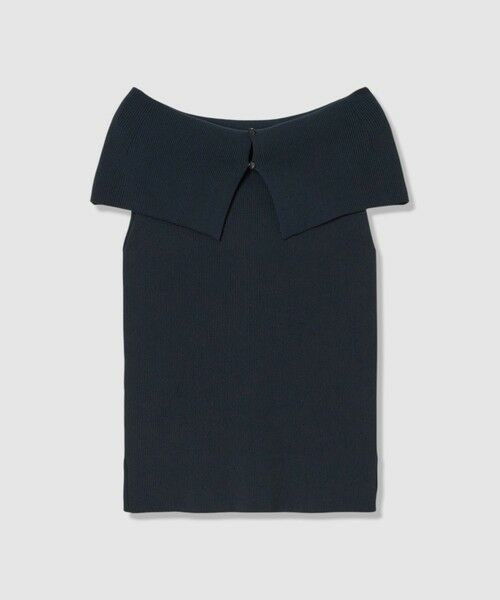 ANAYI / アナイ ニット・セーター | オフショルダーリブ プルオーバー | 詳細10