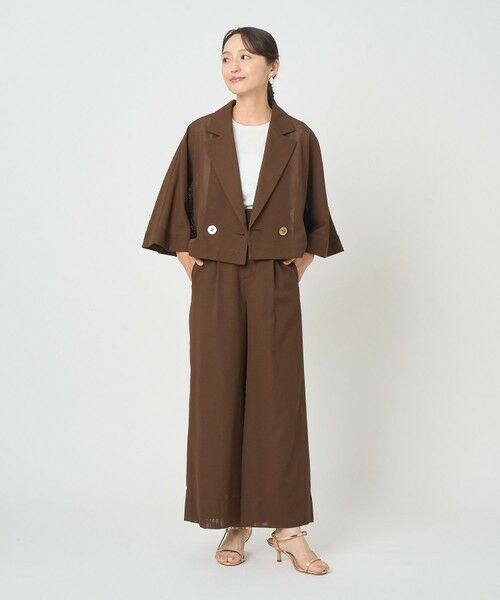 ANAYI / アナイ チノ・ワークパンツ | ファインメッシュイージーパンツ〈セットアップ対応商品〉 | 詳細17