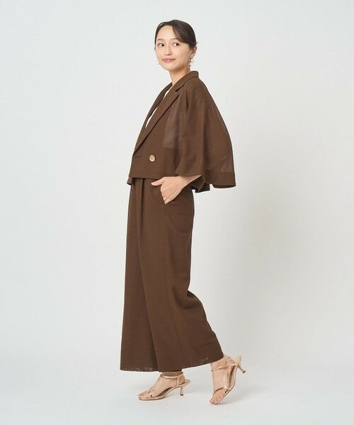 ANAYI / アナイ チノ・ワークパンツ | ファインメッシュイージーパンツ〈セットアップ対応商品〉 | 詳細18