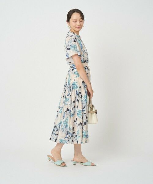 ANAYI / アナイ ロング・マキシ丈スカート | ラーレプリントプリーツ スカート〈セットアップ対応商品〉 | 詳細5