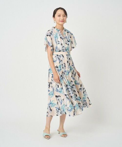 ANAYI / アナイ ロング・マキシ丈スカート | ラーレプリントプリーツ スカート〈セットアップ対応商品〉 | 詳細4