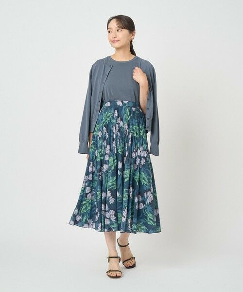 ANAYI / アナイ ロング・マキシ丈スカート | ラーレプリントプリーツ スカート〈セットアップ対応商品〉 | 詳細22