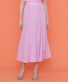 ANAYI / アナイ ミニ・ひざ丈スカート | シアースラブマチフレア スカート〈セットアップ対応商品〉