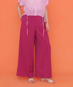 ANAYI / アナイ その他パンツ | からみストライプイージーパンツ