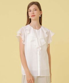 ANAYI / アナイ シャツ・ブラウス | シアースラブラッフル ブラウス〈セットアップ対応商品〉