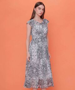 ANAYI / アナイ ロング・マキシ丈ワンピース | カレイドミラープリントノースリーブ ワンピース
