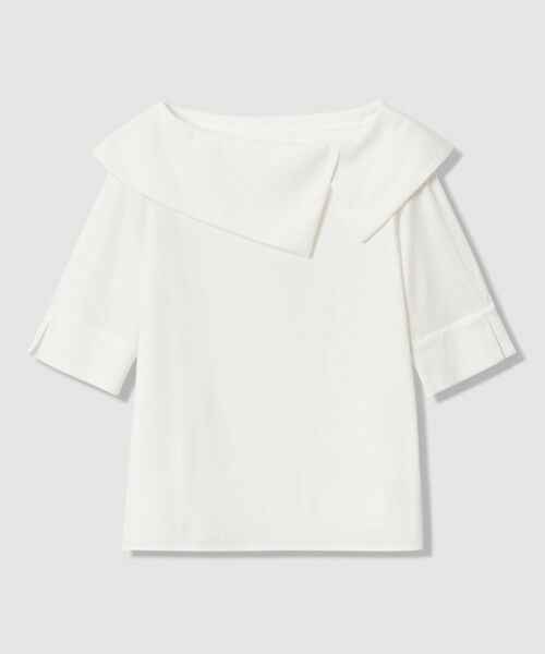 ANAYI / アナイ カットソー | コットンスムースアシンメトリー プルオーバー(white (01))
