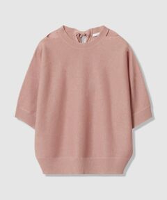ANAYI / アナイ ニット・セーター | バックリボンショルダースリット プルオーバー