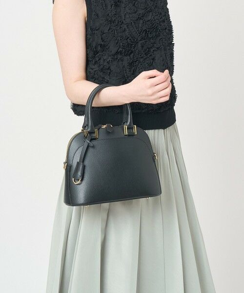 ANAYI / アナイ ハンドバッグ | ◇ラウンドミニハンドバッグ（black (95)）