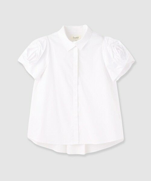 ANAYI / アナイ その他トップス | Psophia フラワースリーブブラウス（white (01)）