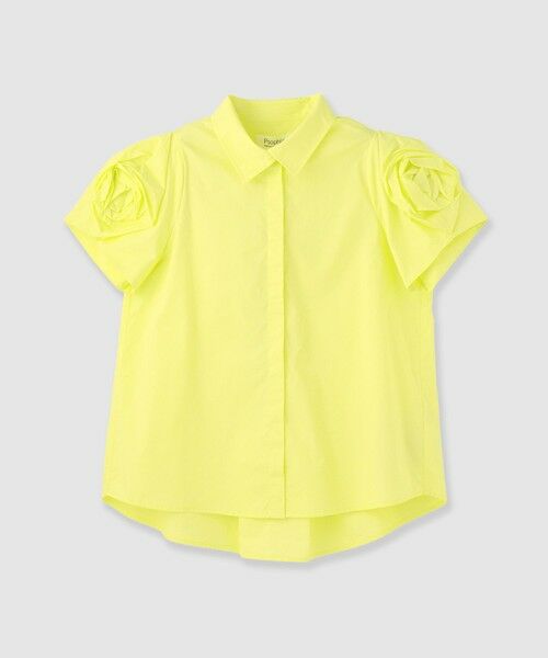 ANAYI / アナイ その他トップス | Psophia フラワースリーブブラウス（light yellow (25)）