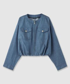 ANAYI / アナイ その他アウター | スラブシャンブレーバルーンブルゾン