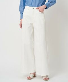 ANAYI / アナイ その他パンツ | ストレッチデニムワイドパンツ