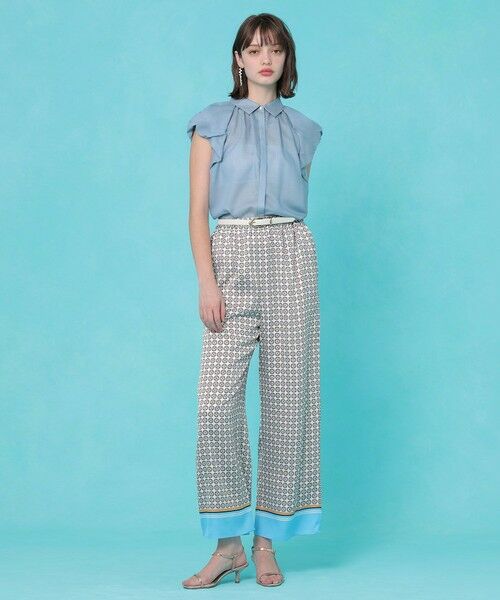 ANAYI / アナイ その他パンツ | 幾何プリントイージーパンツ〈セットアップ対応商品〉 | 詳細12