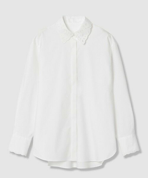 ANAYI / アナイ シャツ・ブラウス | ブロードエンブロイダリーシャツ（white (01)）