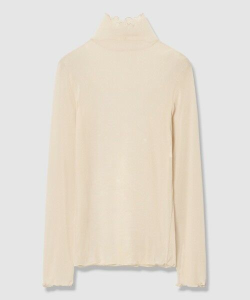 ANAYI / アナイ カットソー | チュールフロッキータートル プルオーバー(pink beige (13))