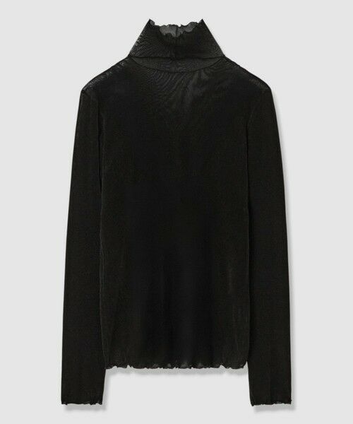 ANAYI / アナイ カットソー | チュールフロッキータートル プルオーバー(black (95))