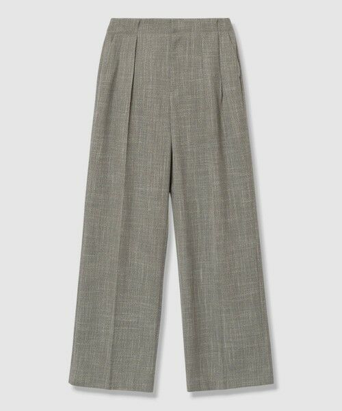 ANAYI / アナイ その他パンツ | 杢ツイルタックワイドパンツ（grey (92)）
