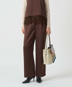 ANAYI / アナイ その他パンツ | サテンイージーパンツ〈セットアップ対応商品〉