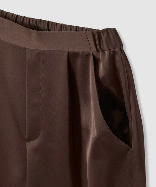 ANAYI / アナイ その他パンツ | サテンイージーパンツ〈セットアップ対応商品〉 | 詳細5