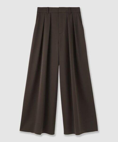 ANAYI / アナイ その他パンツ | トリアセツイルタックイージーパンツ〈セットアップ対応商品〉（brown (81)）