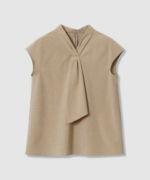 ANAYI / アナイ その他トップス | トロライクランダムタックネックブラウス〈セットアップ対応商品〉(beige (11))