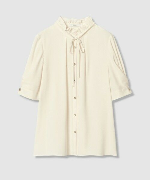 ANAYI / アナイ シャツ・ブラウス | パウダリージョーゼットブラウス(off white (02))