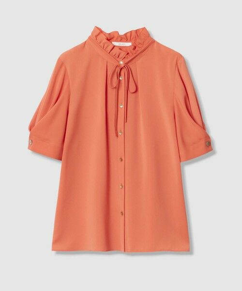 ANAYI / アナイ シャツ・ブラウス | パウダリージョーゼットブラウス(orange (31))